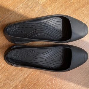 Crocs black sandals